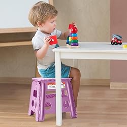 ACSTEP 13 Inch Folding Step Stool,Foldable Step