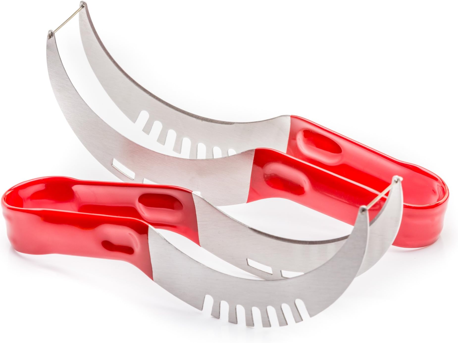 Kitchen Path Watermelon Slicer Stainless Steel Corer Cutter & Sever Knife with Easy Grip, 2 Piece