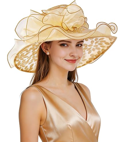 Kentucky Church Derby Dress Cloche Hat Sweet Cute Floral  display picture 3