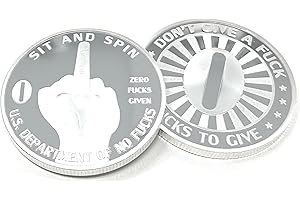 Valchemist Zero F's Coin Don't Give a F**k Coin Pack of 10 Coins