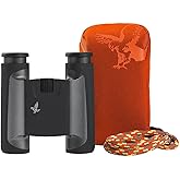 SWAROVSKI Optik 10x25 CL Pocket Binoculars with Rugged and Dustproof Design (Anthracite, Mountain Field Bag)