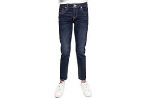 CULTURA AZURE CULTURA Slim Fit Jeans for Boys, Toddler, Little Boy, Kids, Big Boys, Teens Slim Wash Denim Pants Size 2T-20