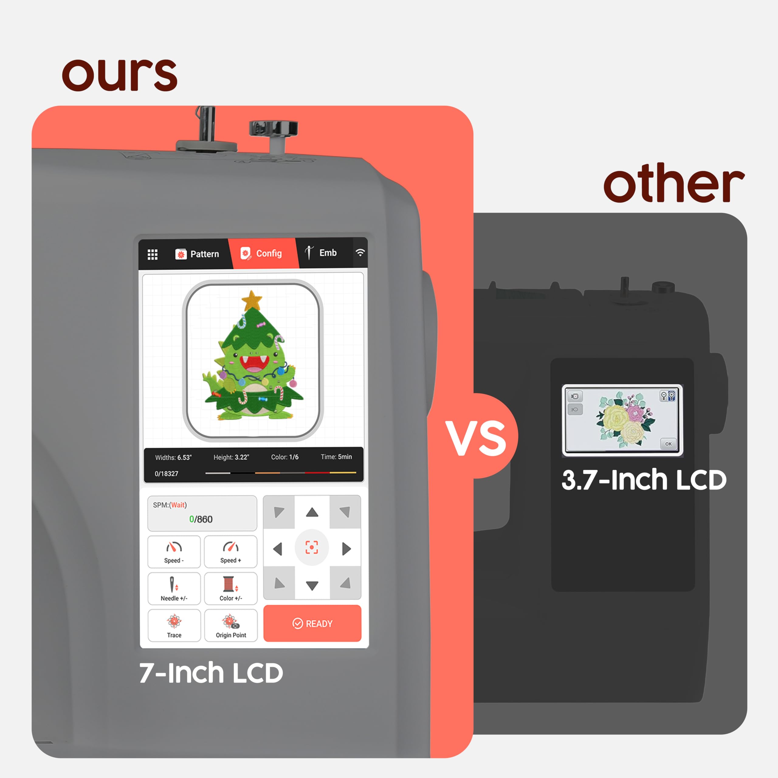 POOLIN EOC06 Embroidery Machine,7