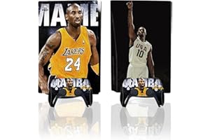 Heiko PS-5 Skins Console Disc Version Compatible with PlayStation 5, Anime Vinyl Decals Skin Stickers Controller, Bubble-Free Waterproof Sticker, Third-Party PS5 Accessories(CB)