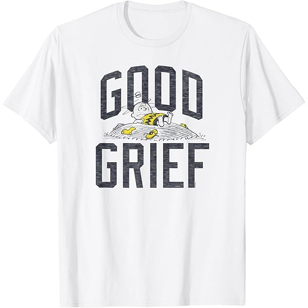 Amazon.com: Peanuts - Good Grief Athletic Department T-Shirt