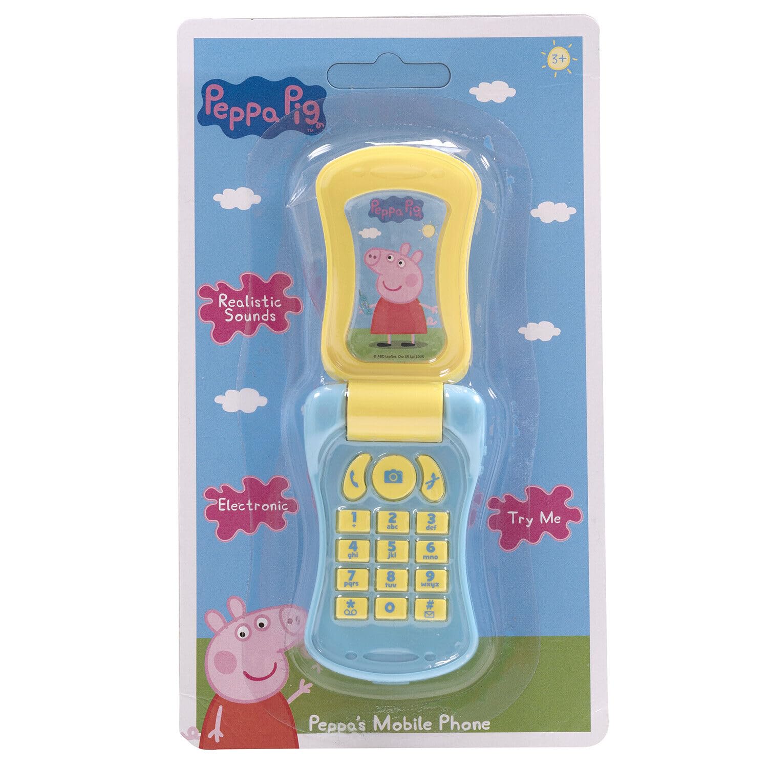 Peppa Pig Electronic Mobile Flip Phone with Sounds