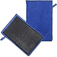 Anglecai Clay Mitt 2 Pack, Clay Bar Mitt for Car Detailing Fine Grade Clay Towel Mitt Reusable Car Wash Glove Mitt for Car Detailing and Polishing