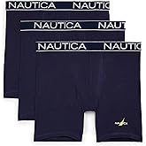 Nautica Men's 3-Pack Cotton Stretch Limited Edition Boxer Briefs