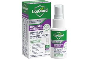 LiceGuard Lice Spray, 1 Fl Oz, Concentrated, Preventative Lice Treatment for Kids & Adults, Clinically Tested to Provide 24Hr