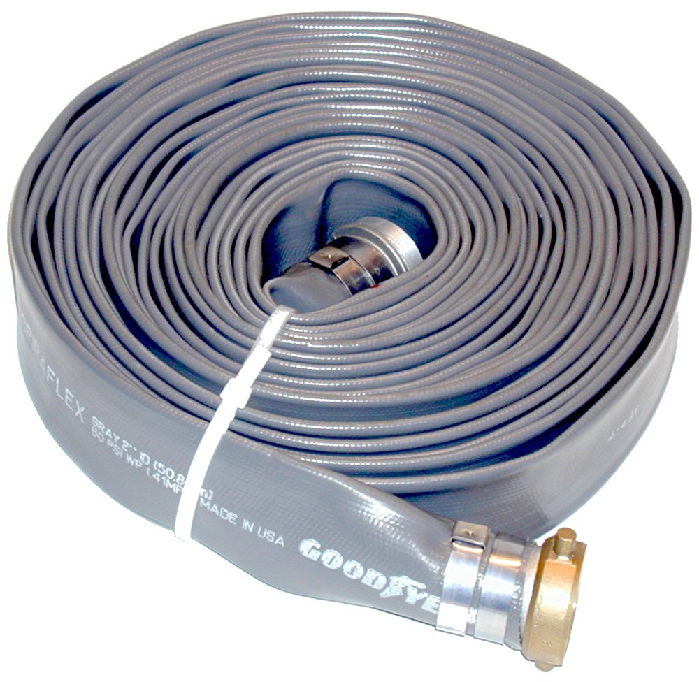 50 Length 4 Hose ID 45 PSI Maximum Pressure Goodyear EP Spiraflex