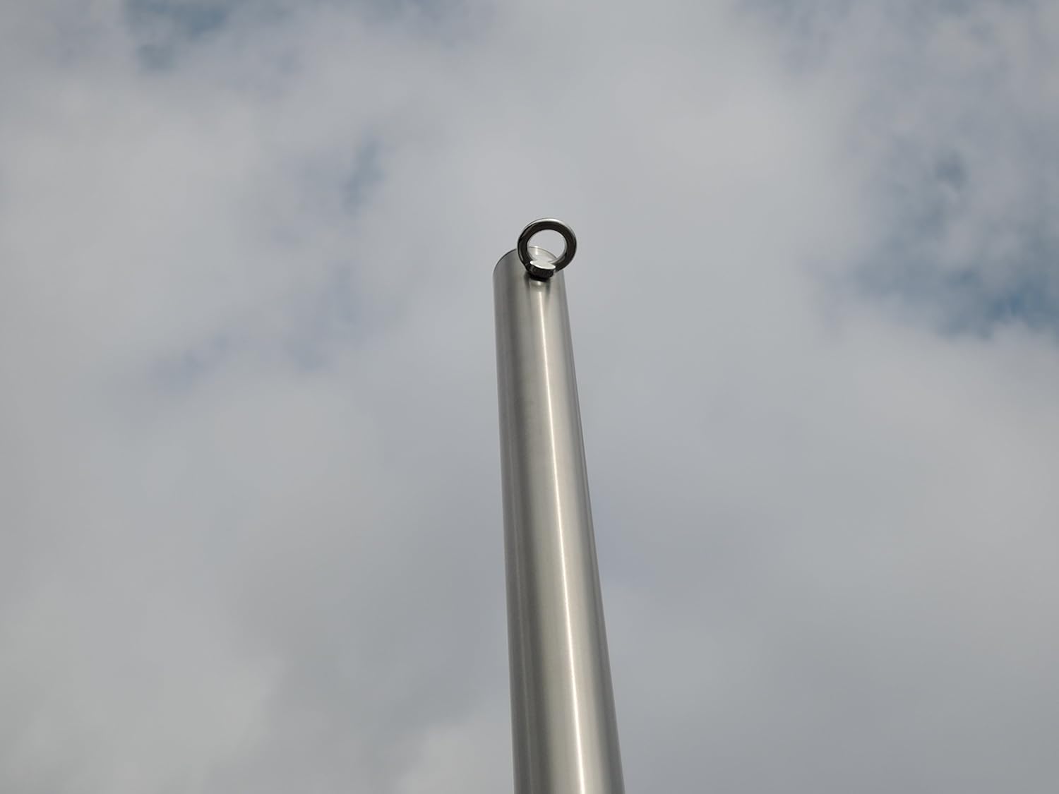 Garten & Terrasse Mast für Sonnensegel 3m Mast Pfosten Edelstahl 60