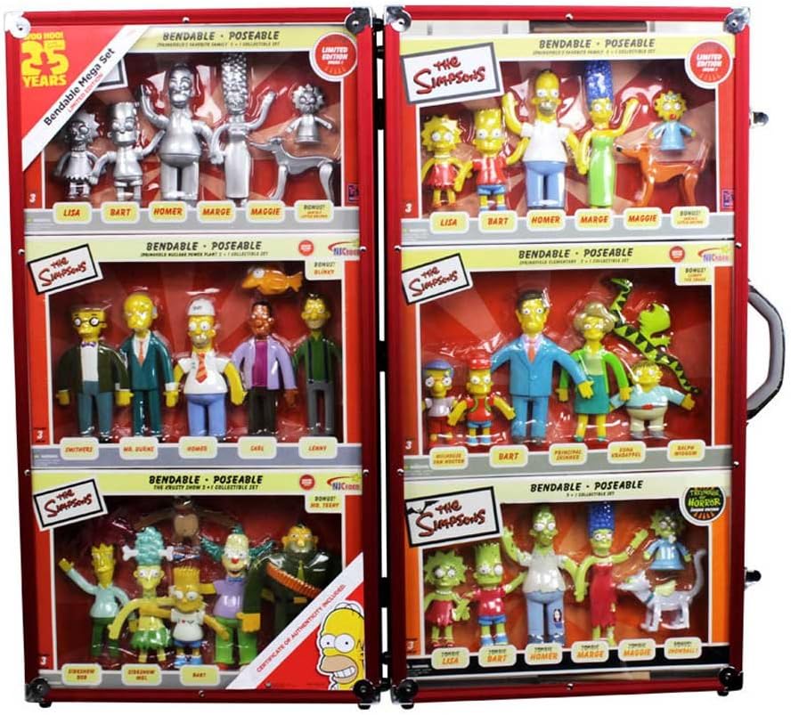 Cartoon Character Figurines The Simpsons Mega Set Limited Edition