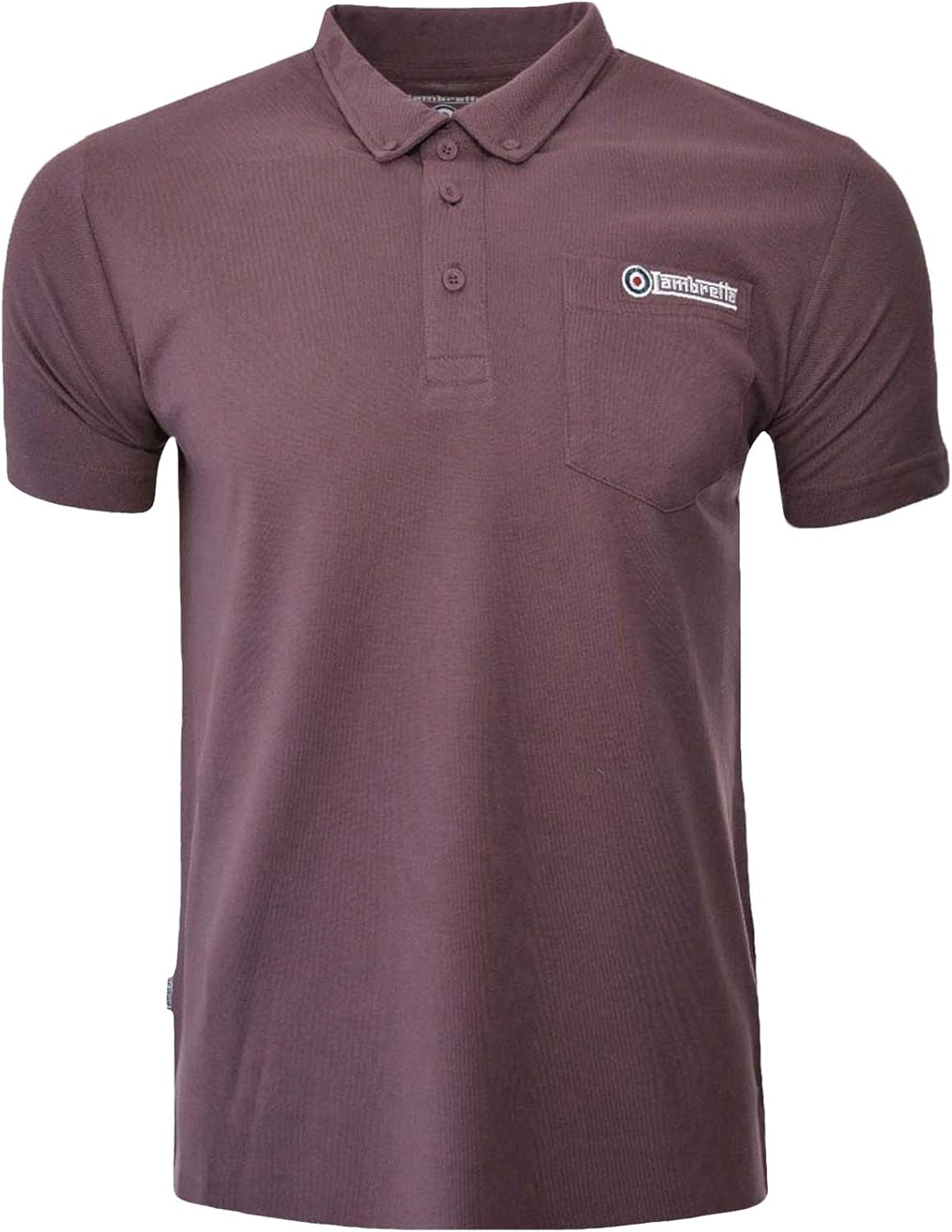 button down collar polo shirts