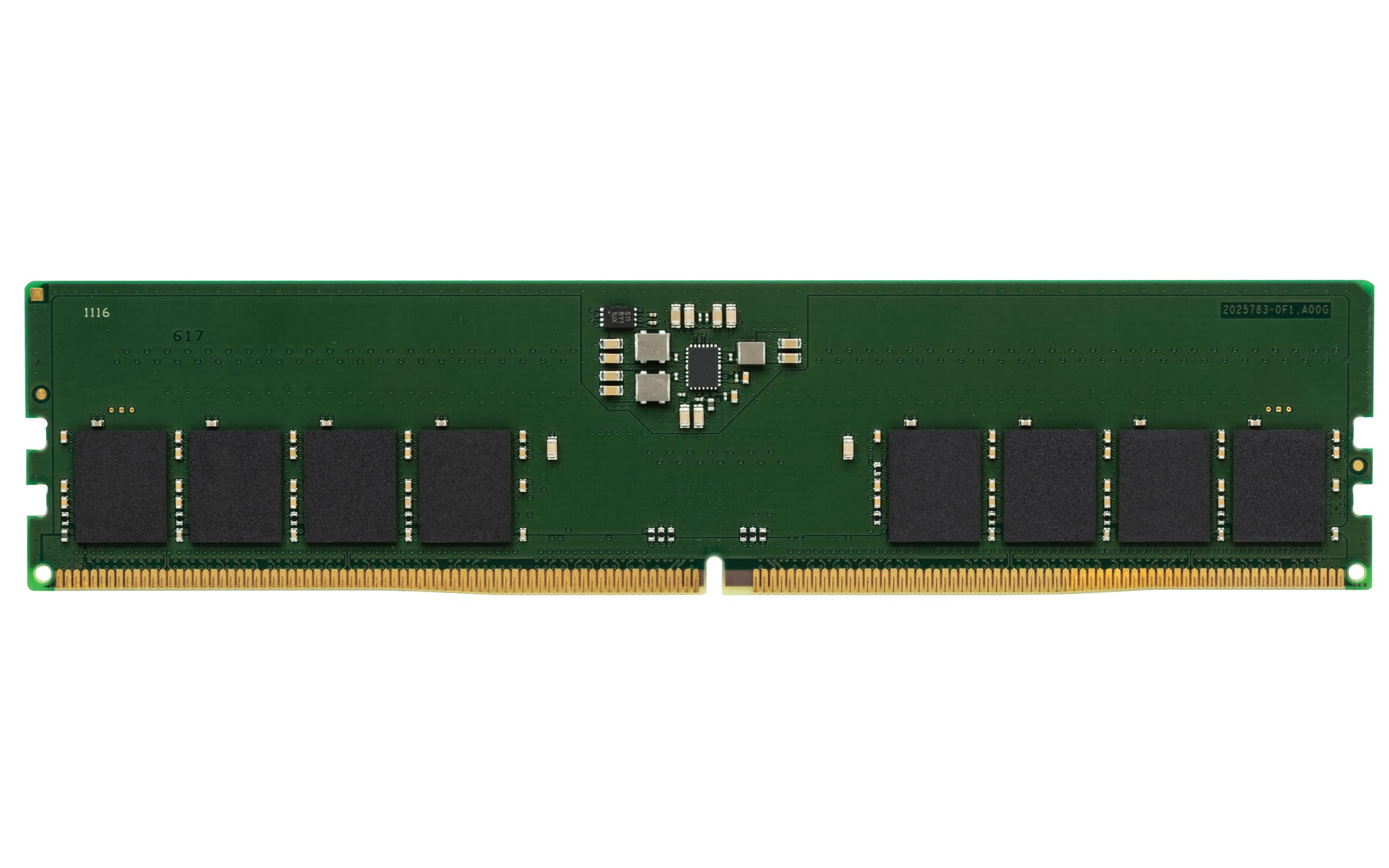 Kingston ValueRAM 32GB (2x16GB) Kit of 2 4800MT/s DDR5 Non-ECC CL40 DIMM 1Rx8 KVR48U40BS8K2-32 Desktop Memory