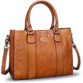 Genuine Leather Satchel Purses Handbags for Women Top Handle Shoulder Bags Lady Crossbody Tote Bag