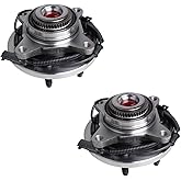 PAROD Pair 515142 4x4 4WD Wheel Hub Bearing Assembly Compatible with 2011-2014 Ford Expedition, Lincoln Navigator, Ford F150, 2011-2012 Ford F150 6 Lugs w/ABS