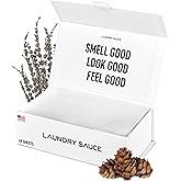 Laundry Sauce - Laundry Dryer Sheets (Siberian Pine), Luxury Fragrance, Contains Essential Oils, Softens Fabric, Removes Static Cling, Eco-Friendly Packaging, Travel Friendly, 69 Count