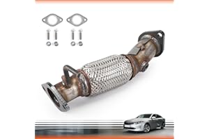 VIMLUK 52547 Exhaust Flex Pipe Compatible with 2011-2015 Kia Optima 2.4L & 2011-2014 Sonata 2.4L (non - dual outlets) is not 