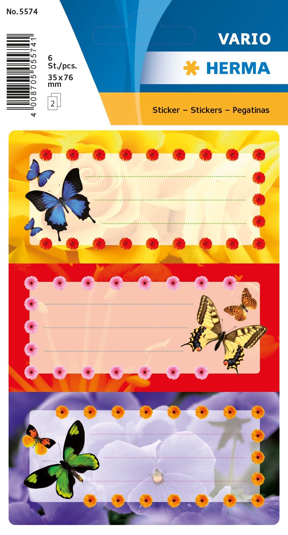 Vario SCHMETTERLINGE, BEGLIMMERT