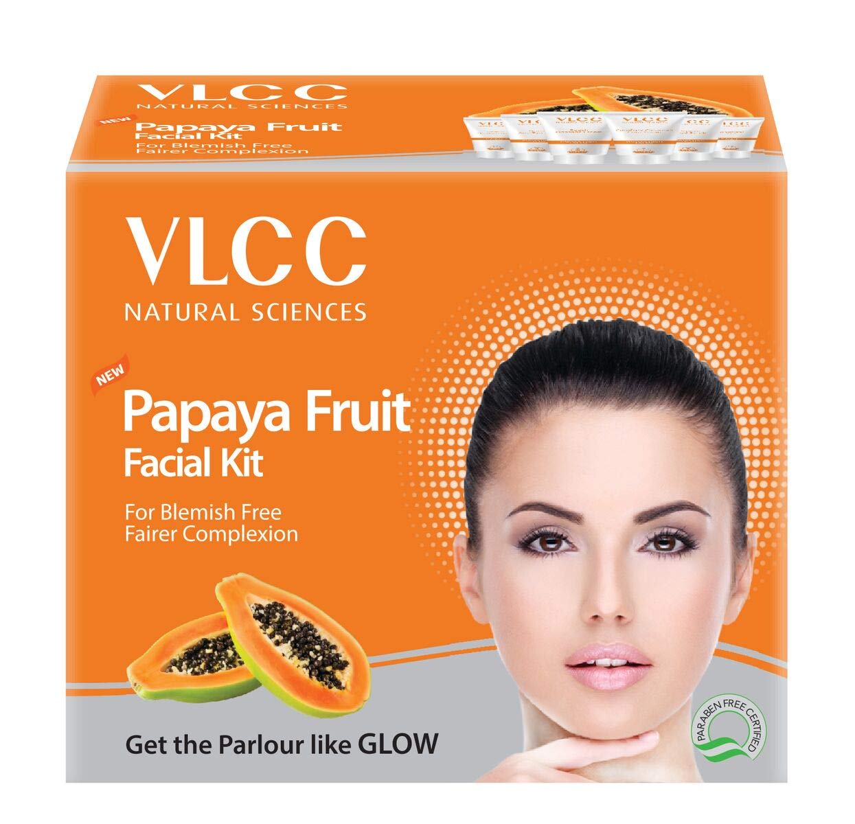 Vlcc Herbal Papaya Fruit Single Facial Kit 50 Gram