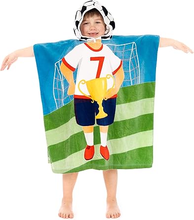 boys beach poncho