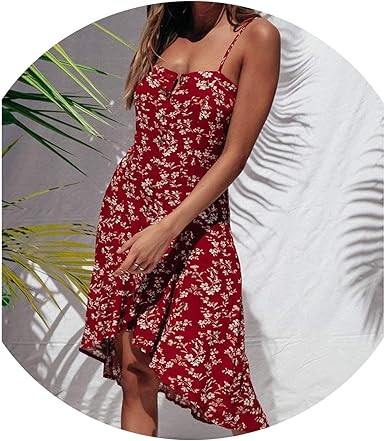 red sundress amazon