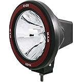 Anzo USA 861093 7" HID Off-Road Fog Lamp with Anzo USA Red Bezel