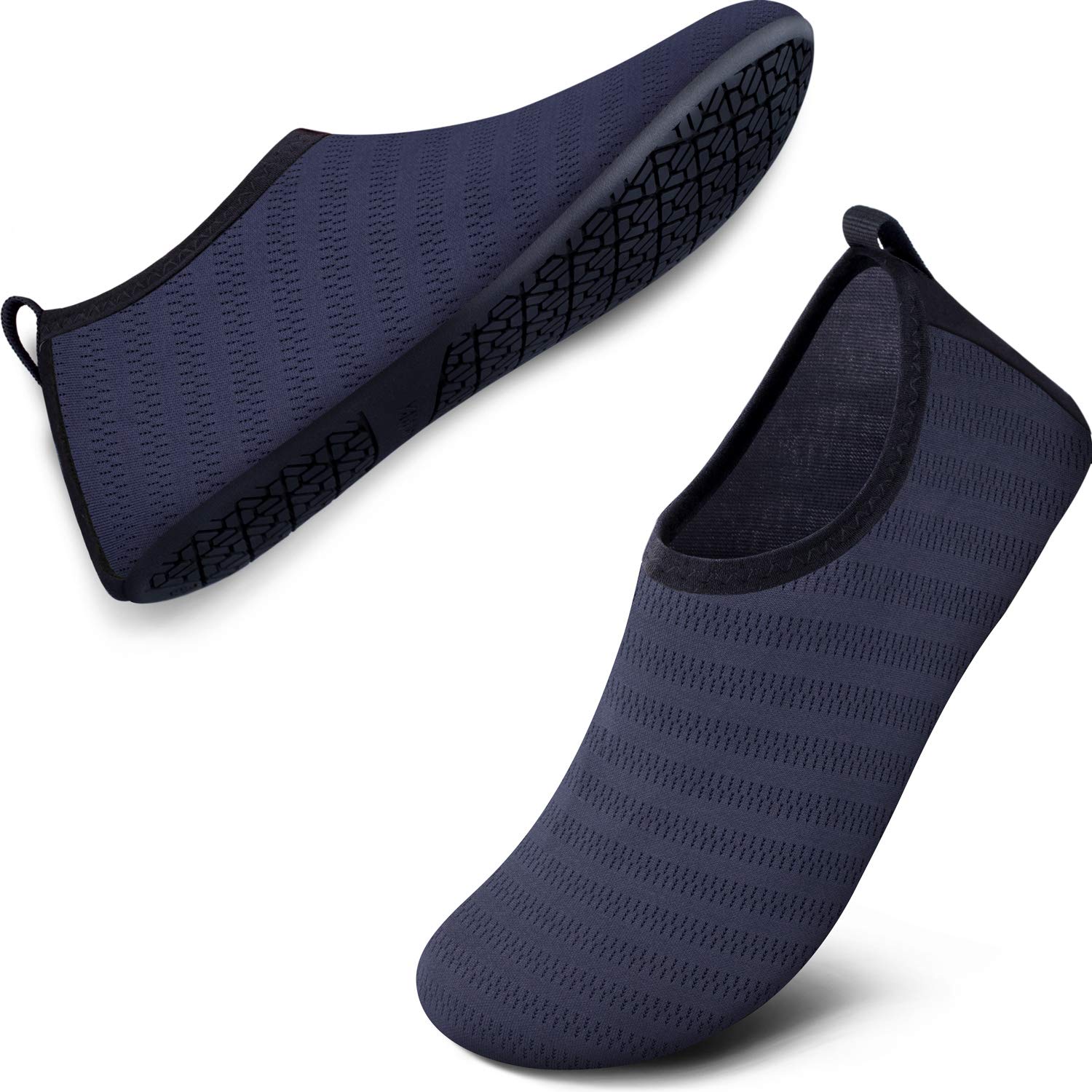 SIMARI Water Shoes Womens Mens Barefoot Unisex Aqua Socks Slip-on for Indoor Outdoor Snorkeling SWS002