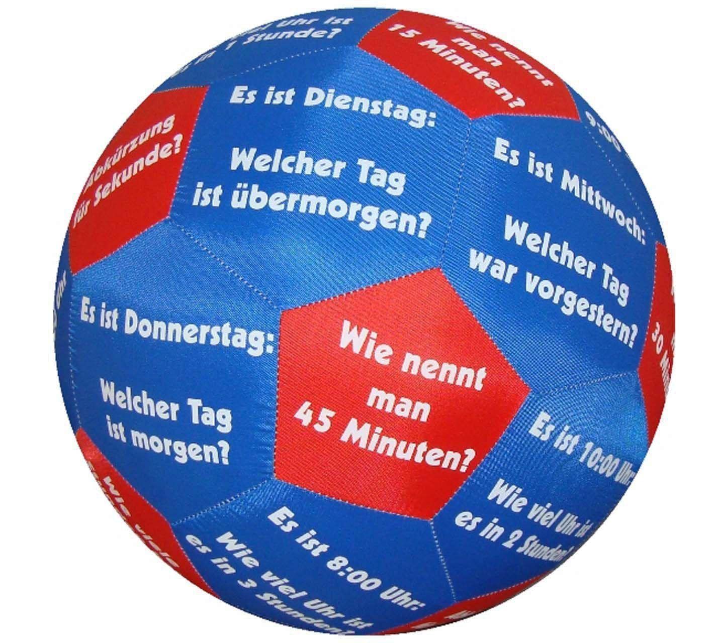 Prodesign Zeit und Uhrzeit (German) HANDS-ON Play and Learn Ball (Multi-Colour)