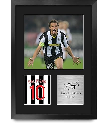 Amazon.com: HWC Trading Alessandro Del Piero Italy Gifts Printed