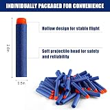 Mlikero 150 Refill Darts Foam Bullets for Nerf N-Strike Elite Series Blasters view 2