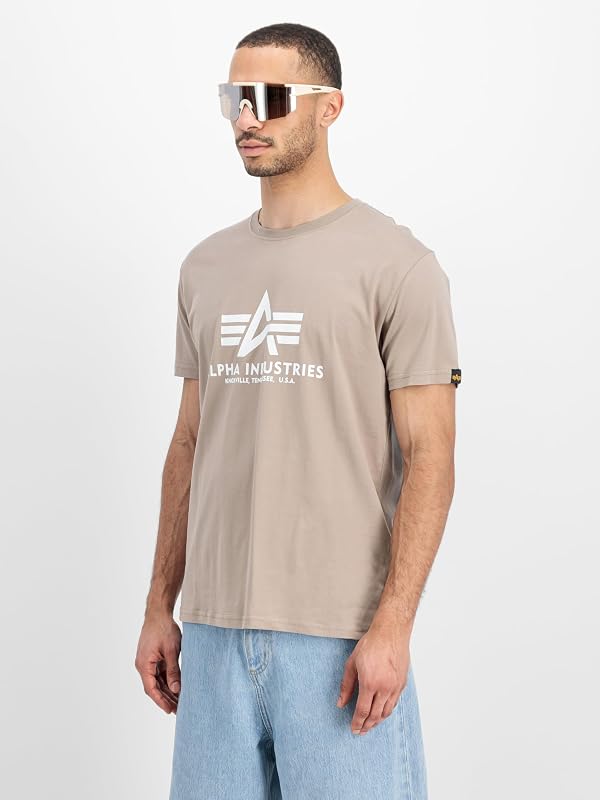 T-shirt básica 679-vintage Sand Tamanho L