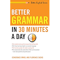 Better Grammar in 30 Minutes a Day (Better English) book cover Better Grammar in 30 Minutes a Day (Better English) book cover