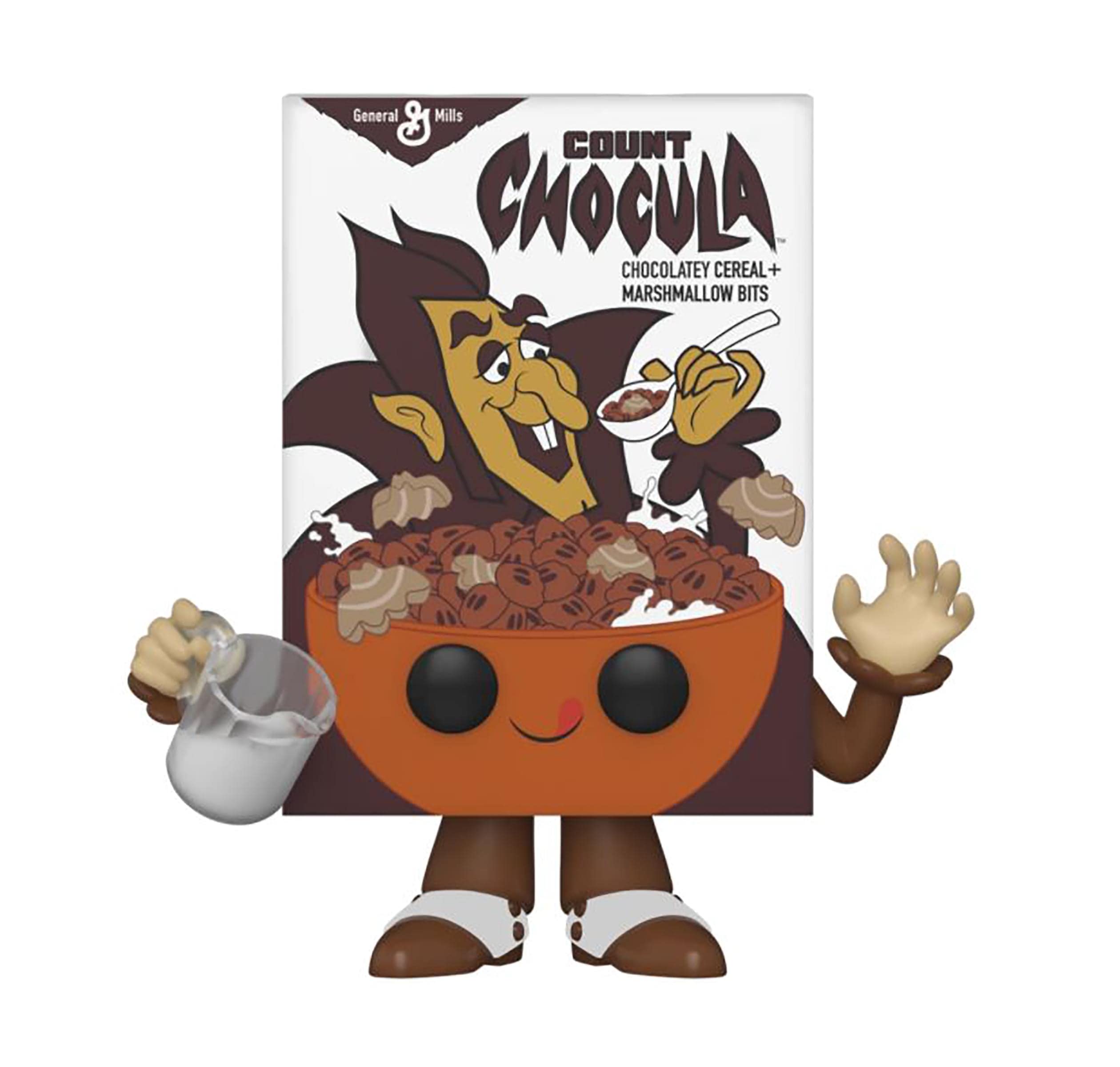 Funko General Mills POP Vinyl Figure | Count Chocula Cereal Box, Brown, One Size