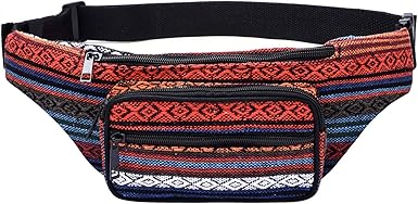 flat fanny pack for travel