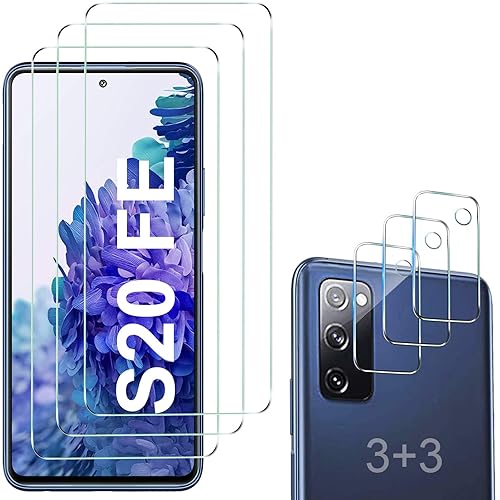 Galaxy S20 Fe 5G Screen Tempered Protectors [3 3], Fingerprint