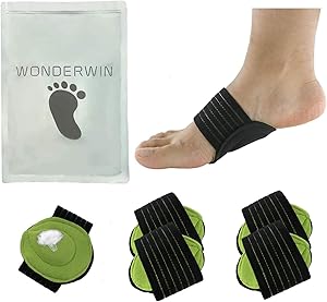 Arch Support,2 Pairs Compression Fasciitis Cushioned Support Sleeves, Plantar Fasciitis Foot Relief Cushions for Plantar Fasciitis, Fallen Arches, Achy Feet Problems for Men and Women…
