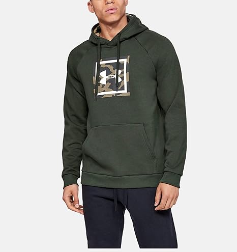 felpa under armour uomo verde