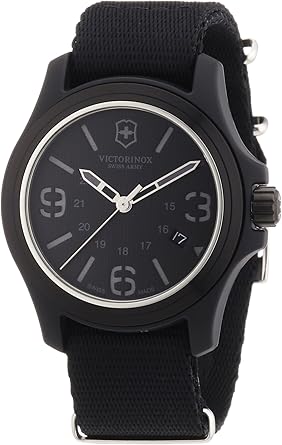 Victorinox Swiss Army - Reloj de cuarzo suizo para hombre con correa de nailon