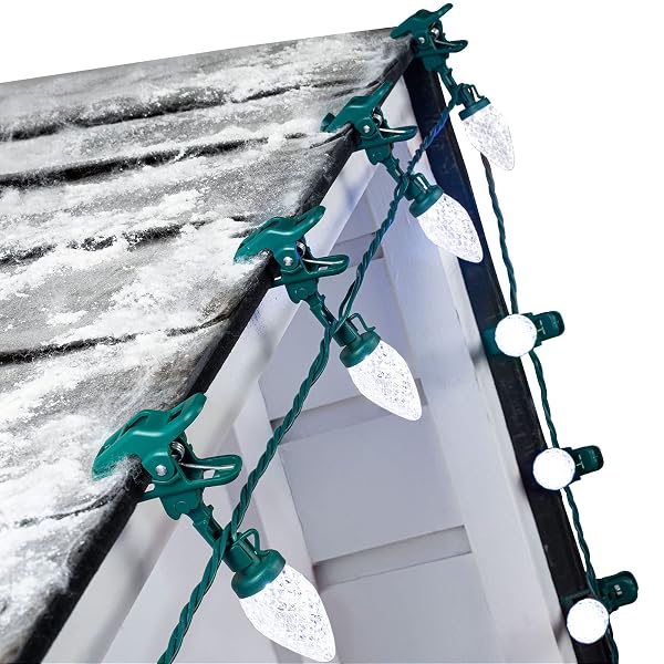 C9 LED CHRISTMAS LIGHTS OUTDOOR, 68 FEET 100...