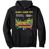 Can I Lick It Periodensystem Pullover - Lustiger Chemie-Hoodie