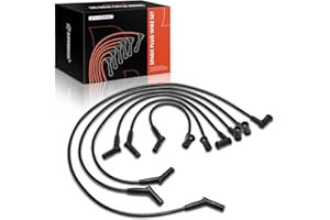 A-Premium Ignition Spark Plug Wires Set of 6 Compatible with Ford F-100 Ranger 2001, Ranger 2001-2003 & Mazda B3000 2001-2002, V6 3.0L