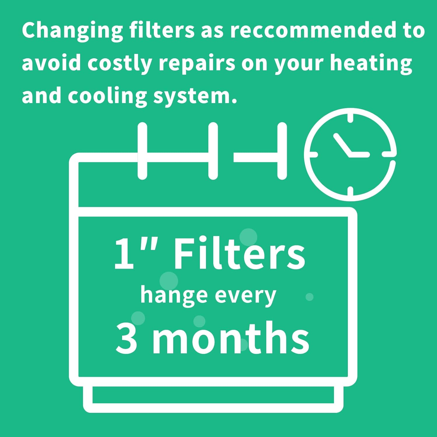 POPFRO Air Filters,20x25x1 HVAC Furnace Air Filter 6 Pack,MERV13,Comparable with MPR 300/600.Clean Living Dust Reduction,Permanent Washable Filters: Home & Kitchen