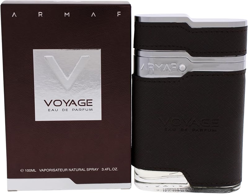 Armaf Voyage Brown Eau De Parfum for Men 100ml Spicy Aromatic Citrus