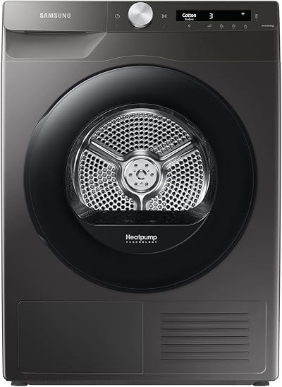 Samsung Series 5+ DV90T5240AN/S1 Heat Pump Tumble Dryer 9 kg Graphite