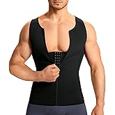 TAILONG Men Compression Shirt for Body Slimming Tank Top Shaper Tight Undershirt Tummy Control Girdle