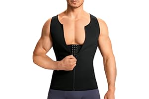 TAILONG Men Compression Shirt for Body Slimming Tank Top Shaper Tight Undershirt Tummy Control Girdle