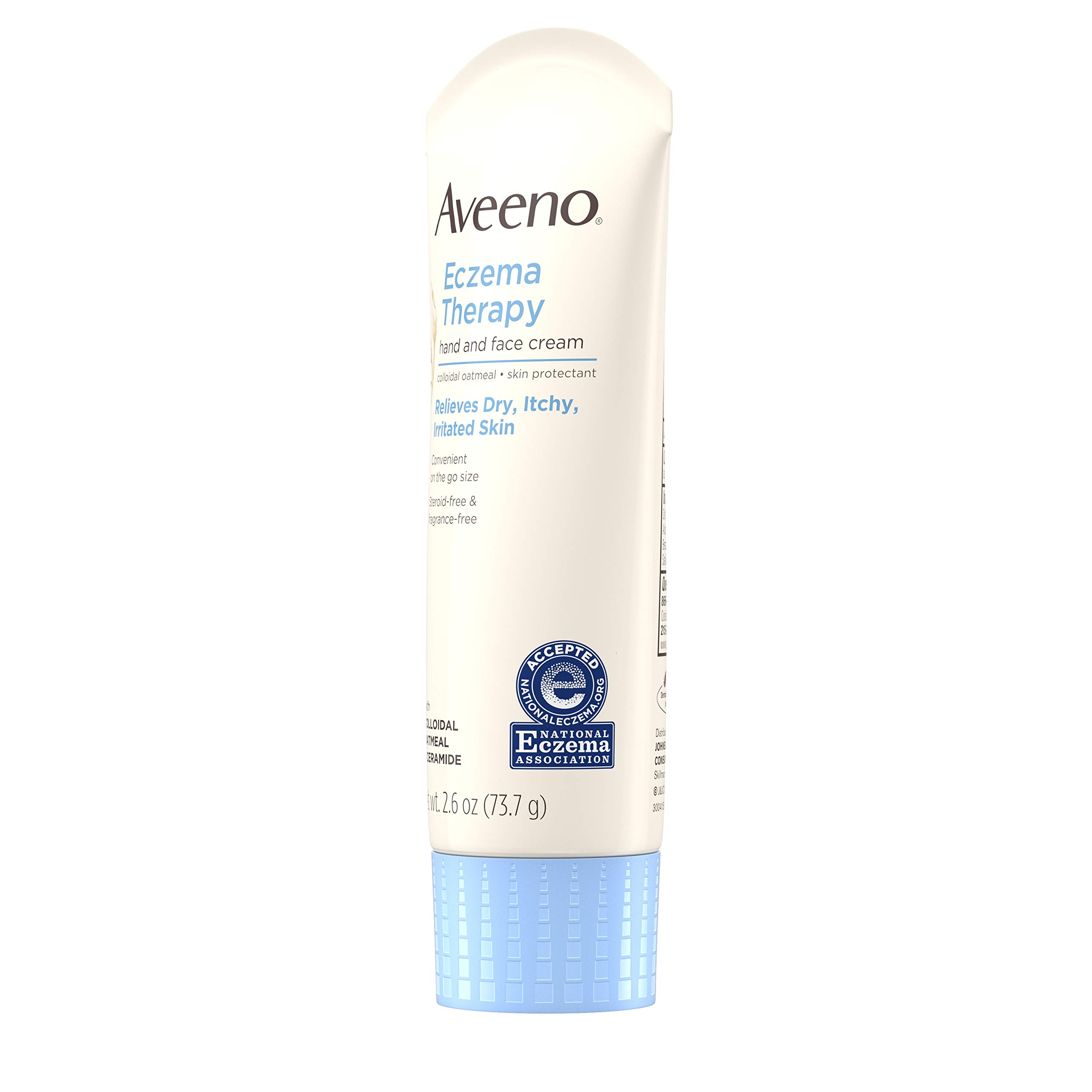 Aveeno Eczema Therapy Hand & Face Cream for Dry, Itchy Skin with
