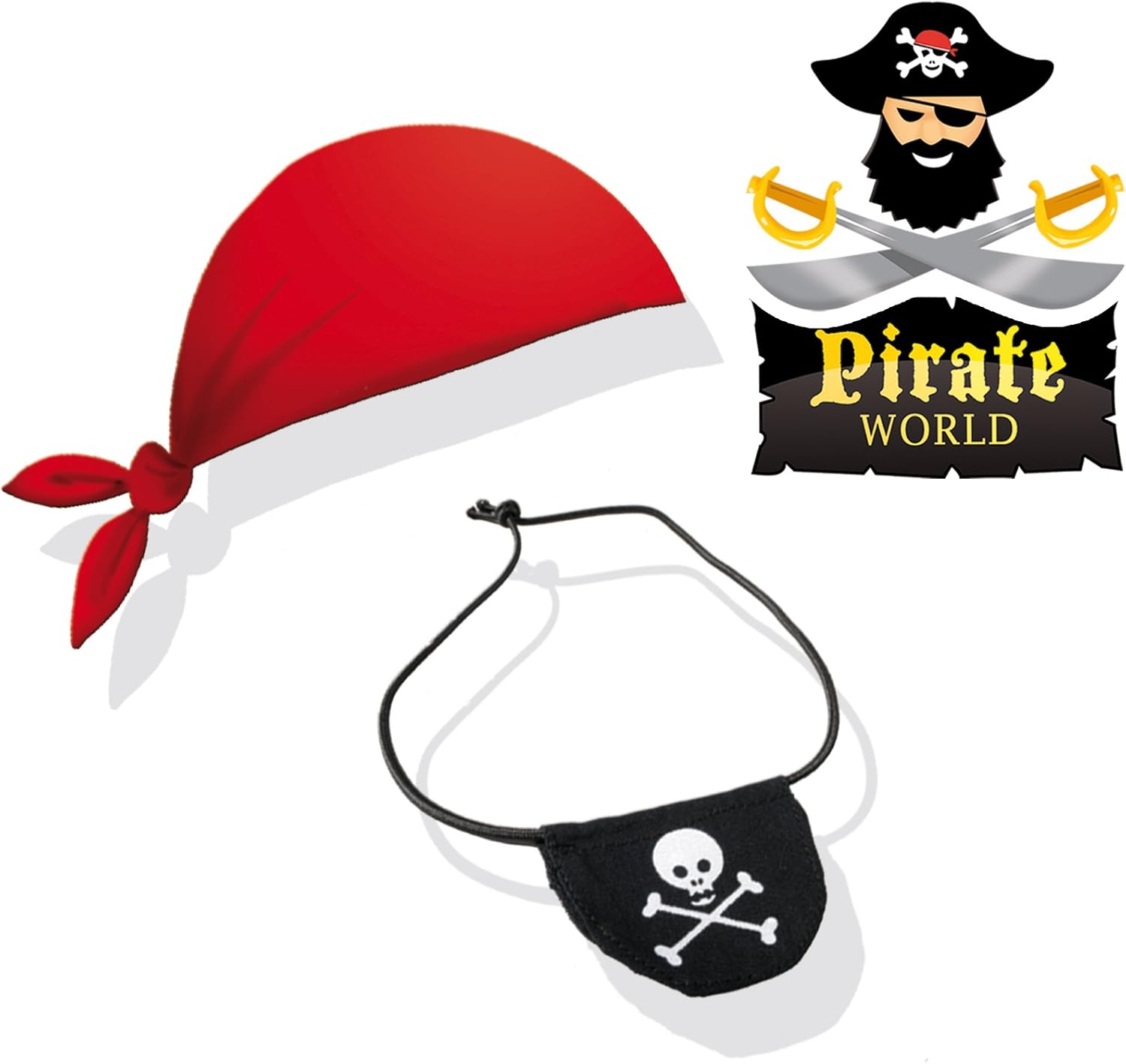 SES Pirate World Bandana and Eye Patch Amazon.co.uk Toys & Games