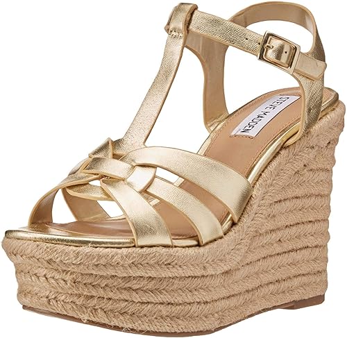 steve madden gold espadrilles